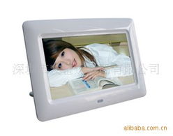 7寸 數(shù)字屏 鋰電池?cái)?shù)碼相框 精美廣告機(jī) 企業(yè)商務(wù)禮品 電子相框,捷配電子市場(chǎng)網(wǎng)